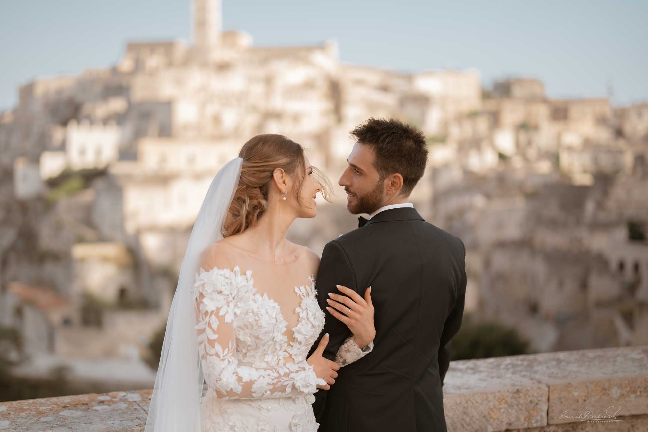 Sposi nei sassi di Matera